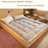 Japanese Foldable Futon Mattress, Thick Floor Mat, Double/Single Mattress Topper view 4