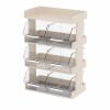 Tissting 4-Tier Tea Bag Organizer for Home & Kitchen, Cream White view 1