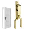 Steel Gate Latch, Quick Release, 15 x 5 cm, Heavy-Duty Outdoor Use view 1