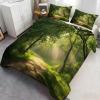 Forest Super King Duvet Cover Set – Autumn Landscape Jungle, 260 x 240 cm view 3