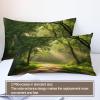 Forest Super King Duvet Cover Set – Autumn Landscape Jungle, 260 x 240 cm view 4