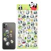 Bubble Animal Stickers - Panda & Penguin view 1