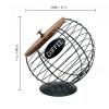 Covered Coffee Pod Organizer Canister view 3