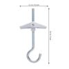 WOONEKY 5-Piece Galvanized Carbon Steel Toggle Anchors with Wing Nuts view 2