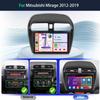 9-Inch Android 14 Car Stereo with GPS, CarPlay, Android Auto, Wi-Fi, Bluetooth, FM/RDS and SWC for Mitsubishi Mirage 2012–2019 view 2