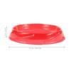Red Plastic Round Spinning-Top Game Board for School and Parties view 2