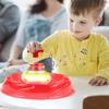 Red Plastic Round Spinning-Top Game Board for School and Parties view 4