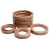 5 Fluororubber Oil Seals, 48 x 58 x 8 mm, Brown view 4