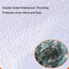 Transparent Tarp with Grommets, 100 x 575 cm, 80 g/m² view 2