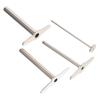 DEARMAMY 4-Piece Manual Steel Hole Punches for Rubber Stoppers, Compact and Durable view 1