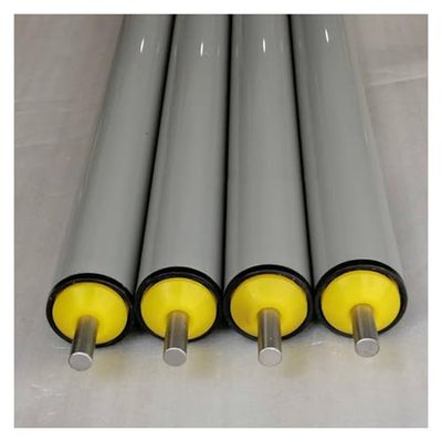Set of 4 Industrial PVC Replacement Rollers for 40-Inch Conveyors, 25 mm Diameter, 1000 mm Long
