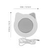 Hoement USB Mug Warmer with Automatic Shutoff, 55°C Constant Temperature view 2
