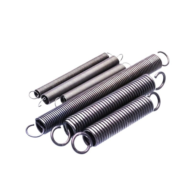 AUNANGLJSCS Heavy-Duty Extension Spring with Hooks, 0.8–0.9 mm Wire, 5–12 mm OD, 15–1000 mm Length