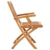 Bucmath Folding Teak Garden Chairs, Set of 2 view 4