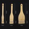PAMINGONO 3-Piece Multifunctional Sheep Wool Pastry Brushes, Soft Brushes for Grills, Pizza and Bread, Kitchen Brushes for Glazing and Greasing, Space-Saving with Hanging Function view 2