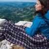Fleece Sleeping Bag Liner, Black, Lightweight, Compact view 4
