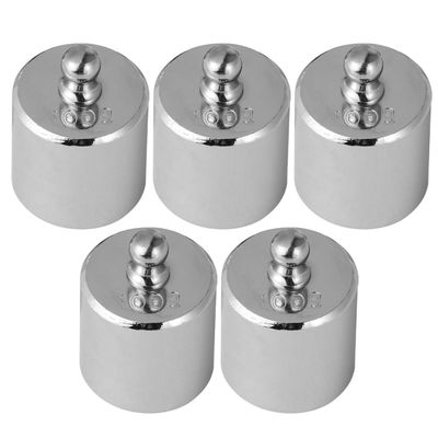 100 g Calibration Weights, 5-Piece Steel Set for Scales