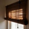 Bamboo Roller Blind 70 x 80 cm, Privacy, Light-Filtering, Indoor/Outdoor view 1