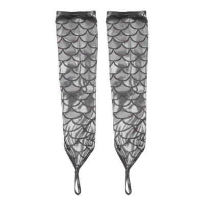 Mermaid Fingerless Gloves for Adults, One Size