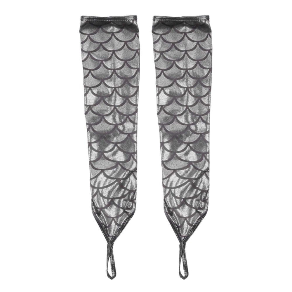 Mermaid Fingerless Gloves for Adults, One Size