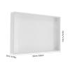 Alasum Mason Jar Sprouting Tray, White Plastic view 2