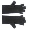 KOMBIUDA Half-Finger Sports Gloves, Breathable Non-Slip, Black view 1