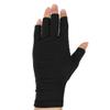 KOMBIUDA Half-Finger Sports Gloves, Breathable Non-Slip, Black view 3