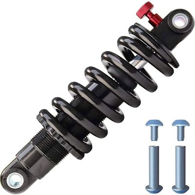 XLANDALYUEFA Replacement Rear Coil Shock for XC E-Bikes, Scooters & Folding Bikes, 190 mm, 150 lb
