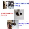 Automatically Closing Double Gate – One-Way Metal Door for Warehouse and Store Entrances (60 x 97 cm, Right-Handed) view 4