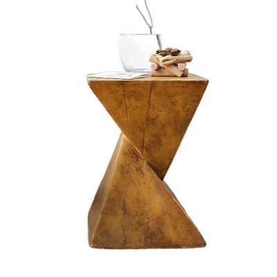 Rustic Country-Style Side Table for Living Room, Bedroom, or Patio