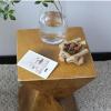 Rustic Country-Style Side Table for Living Room, Bedroom, or Patio view 4