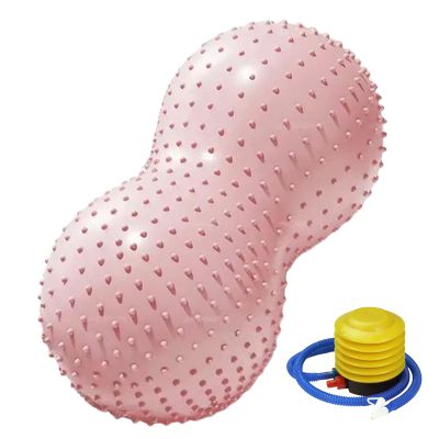 Generic Peanut-Shaped Yoga Stability Ball and Massage Device