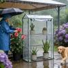 Greenhouse Mesh Cover, Transparent PVC Replacement Cover view 2