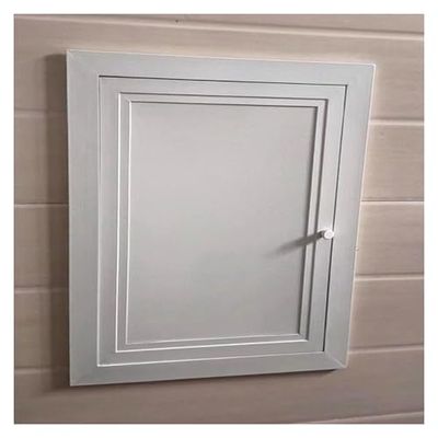 Generic Large Access Panel with Handle, Easy-to-Install Surface-Mount Inspection Hatch for Drywall and Garage Wiring