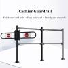 Automatic Metal Swing Gate, One-Way Safety Gate, Black, 110 x 100 cm view 3
