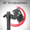 GLDYTVF TV Wall and Tabletop Stand, 90° Swivel, for 12–27 in Thin TVs (80 cm) view 3