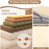 JORTUIO Bench Cushion, Coffee, 130 x 45 x 5 cm view 3
