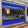 Durable Industrial Wash-Bay Curtains with Transparent Panels view 2