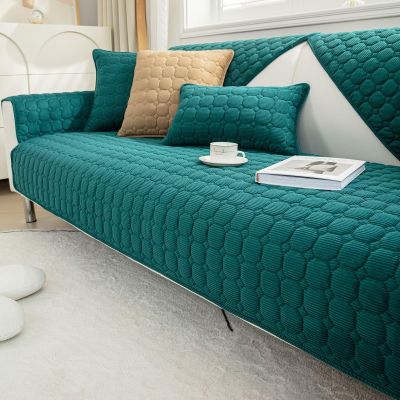 AXHMZYD Sofa Cover for 3/2/4/1-Seater and L-Shaped Sectional Sofas, Non-Slip Sofa Throw, E, 110 x 240 cm (1 pc)