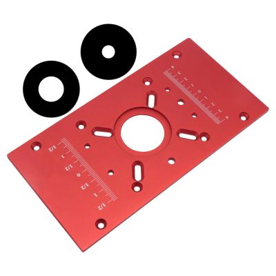 Aluminum Woodworking Access Lift Plate with Quick Mechanism and Precision Scale