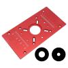 Aluminum Woodworking Access Lift Plate with Quick Mechanism and Precision Scale view 3