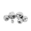SHENGG 1–20 pcs 304 Stainless Steel Low-Profile Hex Cap Nuts M3 M4 M5 M6 M8 M10 M12 M14 M16 M20 (M6, 5 pcs) view 1