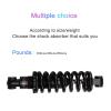 XLANDALYUEFA Replacement Spring for Mountain Bike Rear Shock, 125/150/165/190 mm, with Bushing (150 mm, 450 lb) view 4