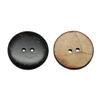 1328 mm Large 2-Hole Buttons Made from Natural, Eco-Friendly Coconut Shell Wood for Clothing, DIY Projects, Children's Scrapbooking, and Sewing Accessories — 13.0 mm, 50 Pieces view 3