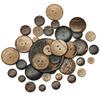1328 mm Large 2-Hole Buttons Made from Natural, Eco-Friendly Coconut Shell Wood for Clothing, DIY Projects, Children's Scrapbooking, and Sewing Accessories — 13.0 mm, 50 Pieces view 4