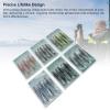 RASTKY Soft Fishing Lures, Lifelike 30-Piece Set for Bass, Trout and Salmon, PVC, 9.5 cm view 3