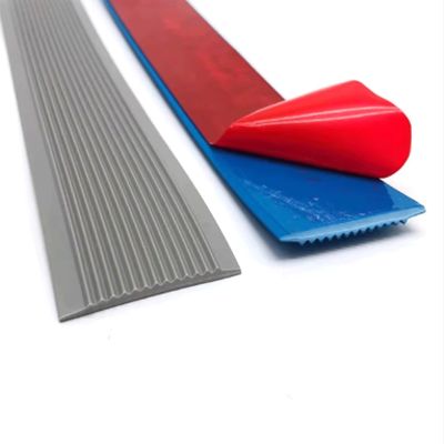 Self-Adhesive Anti-Slip Stair Strips, Gray, 4 × 100 cm