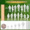 Namalu 30 Miniature People Figures for Model Making, 1:30 Scale view 2