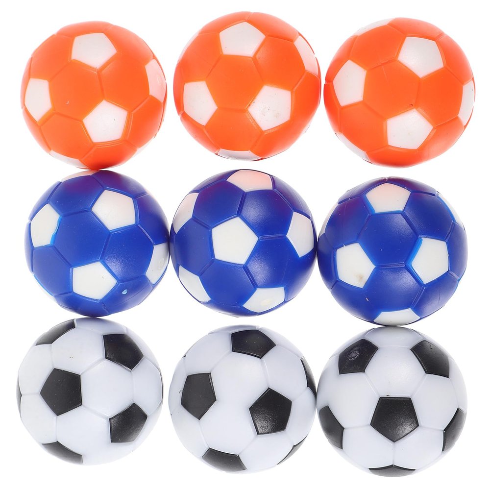 Foosball Replacement Balls, 9-Pack, 28 mm HIPS