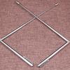 Stainless Steel Dowsing Rods, 2-Piece, Foldable and Telescopic, Silver view 4